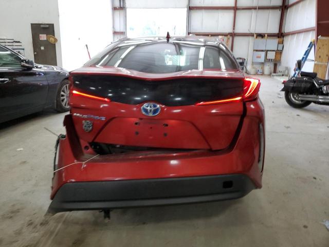 Hatchbacks TOYOTA PRIUS 2017 Czerwony
