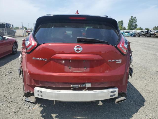  NISSAN MURANO 2017 Бургунди