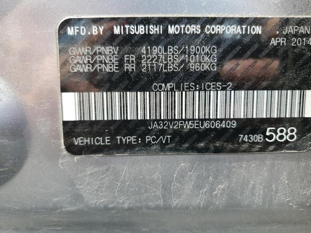 2014 MITSUBISHI LANCER SE  