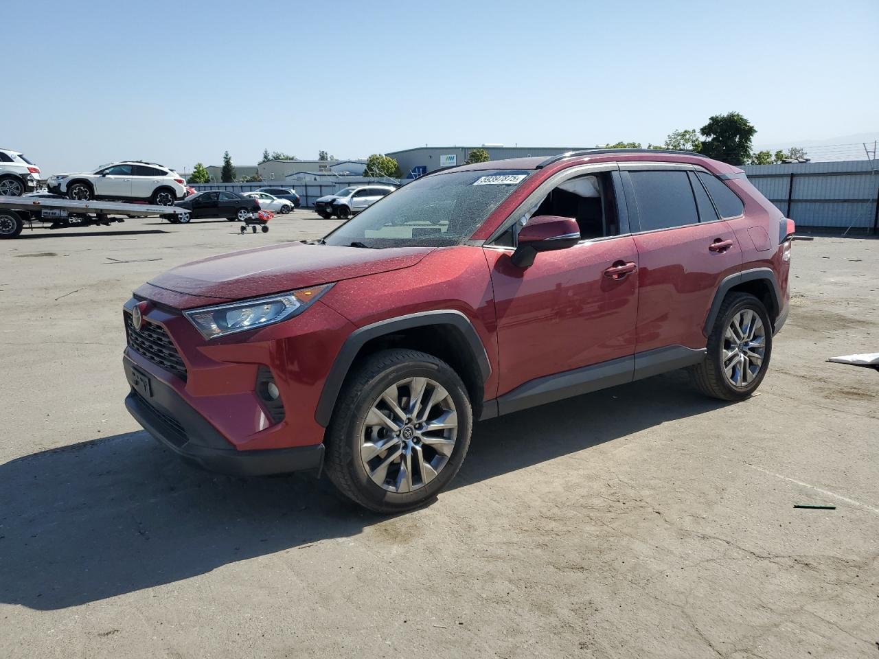 2020 Toyota Rav4 Xle Premium продається в Bakersfield, CA - Side