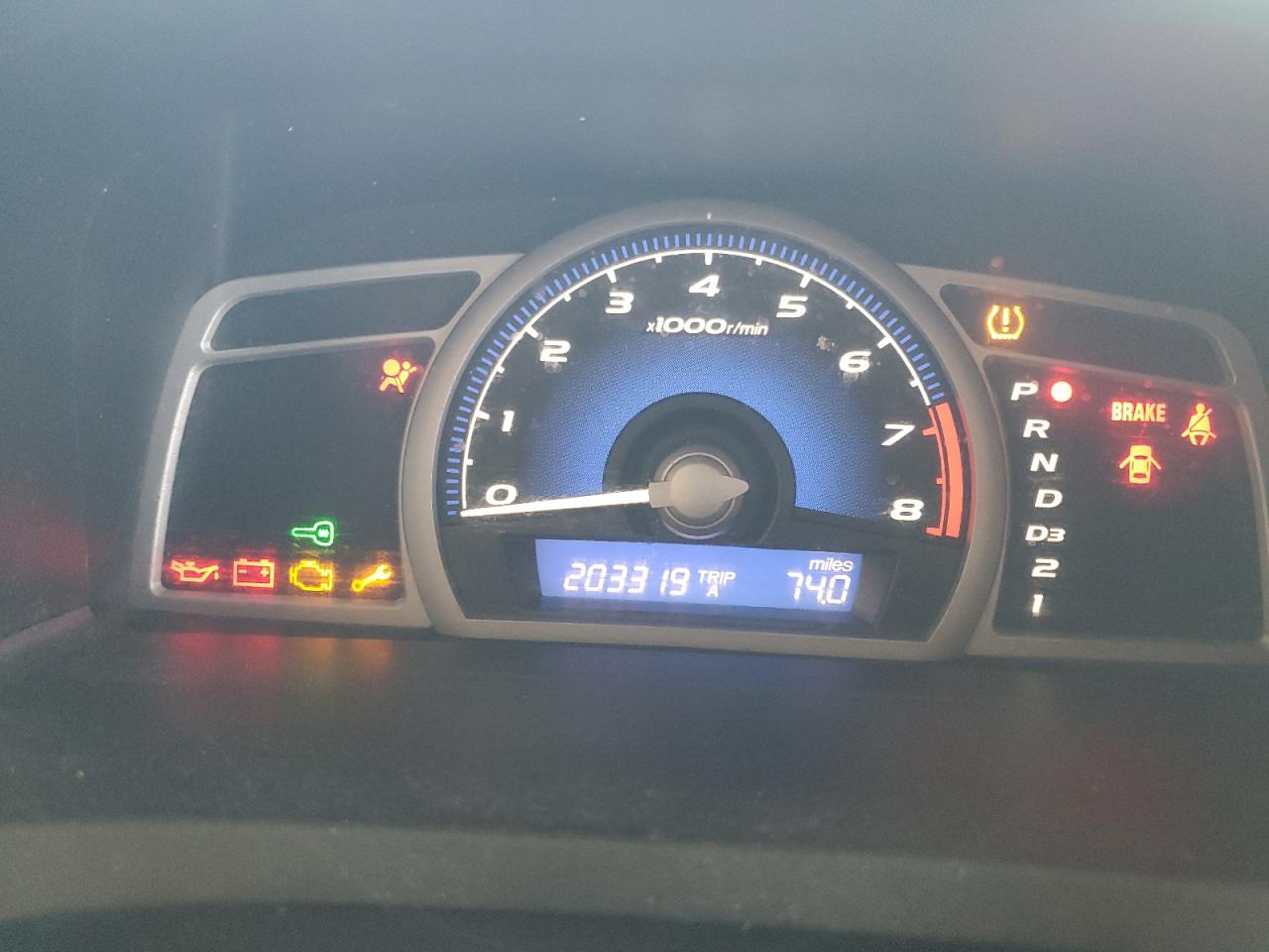 HONDA CIVIC 2010 VIN 2HGFG1B66AH536141 zdjęcie 9