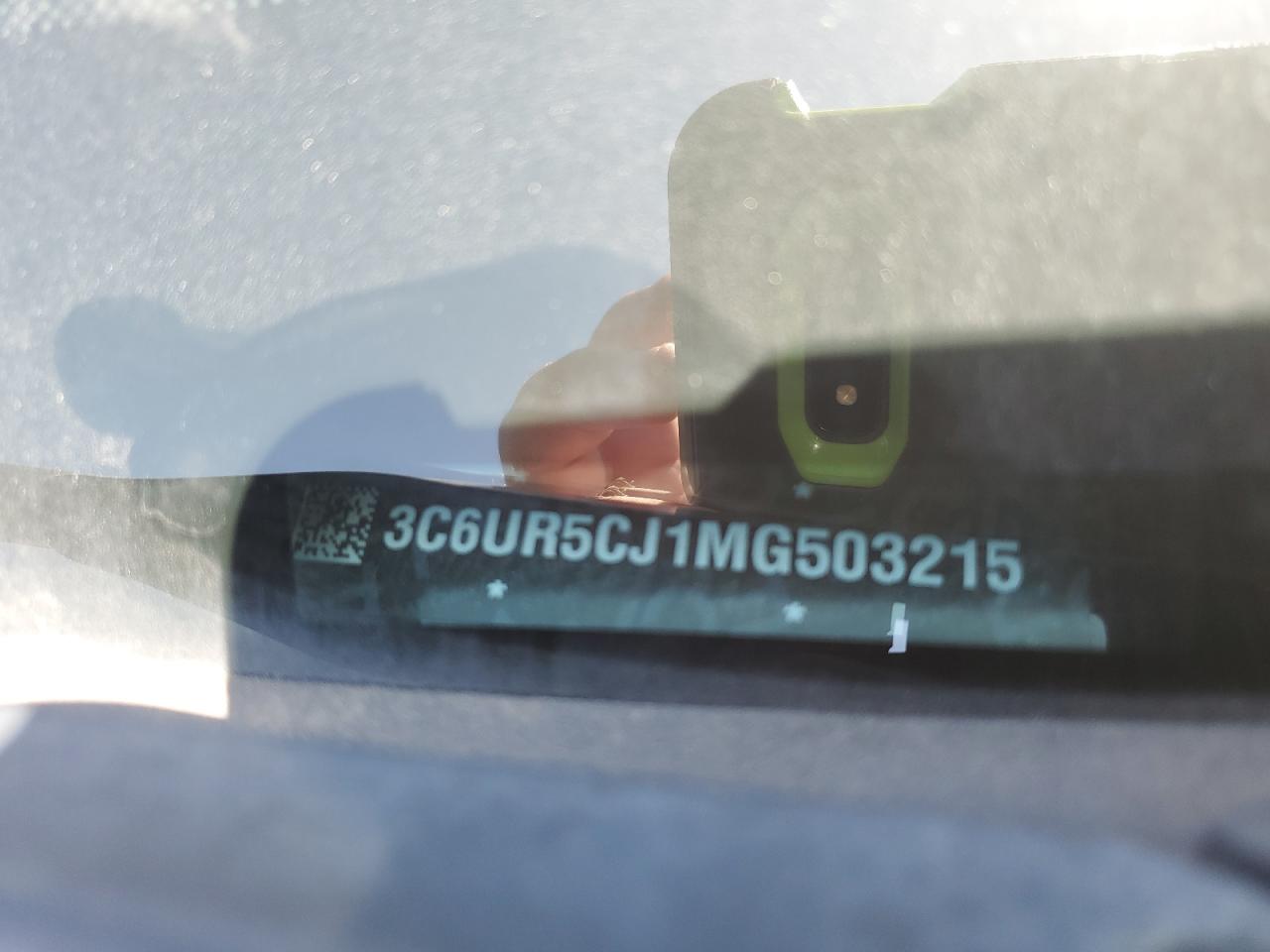 2021 Ram 2500 Tradesman VIN: 3C6UR5CJ1MG503215 Lot: 60465995