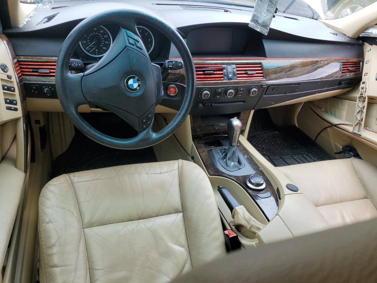2007 BMW 530 I VIN: WBANE73527CM46888 Lot: 61506645