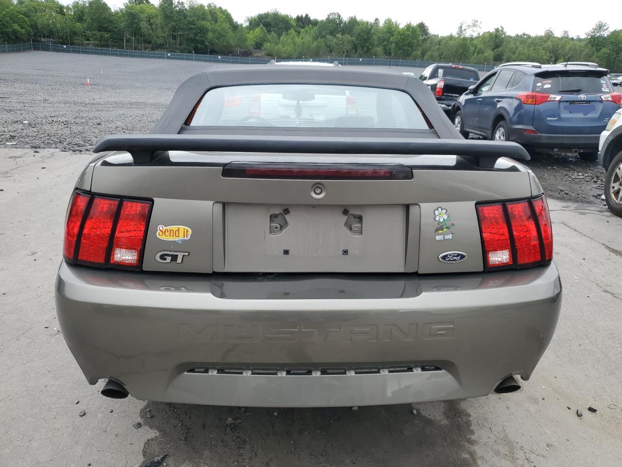 2002 Ford Mustang Gt VIN: 1FAFP45X32F166506 Lot: 59657675