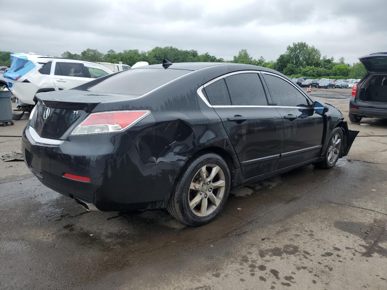 2012 Acura Tl black null gas 19UUA8F55CA035598 photo #4