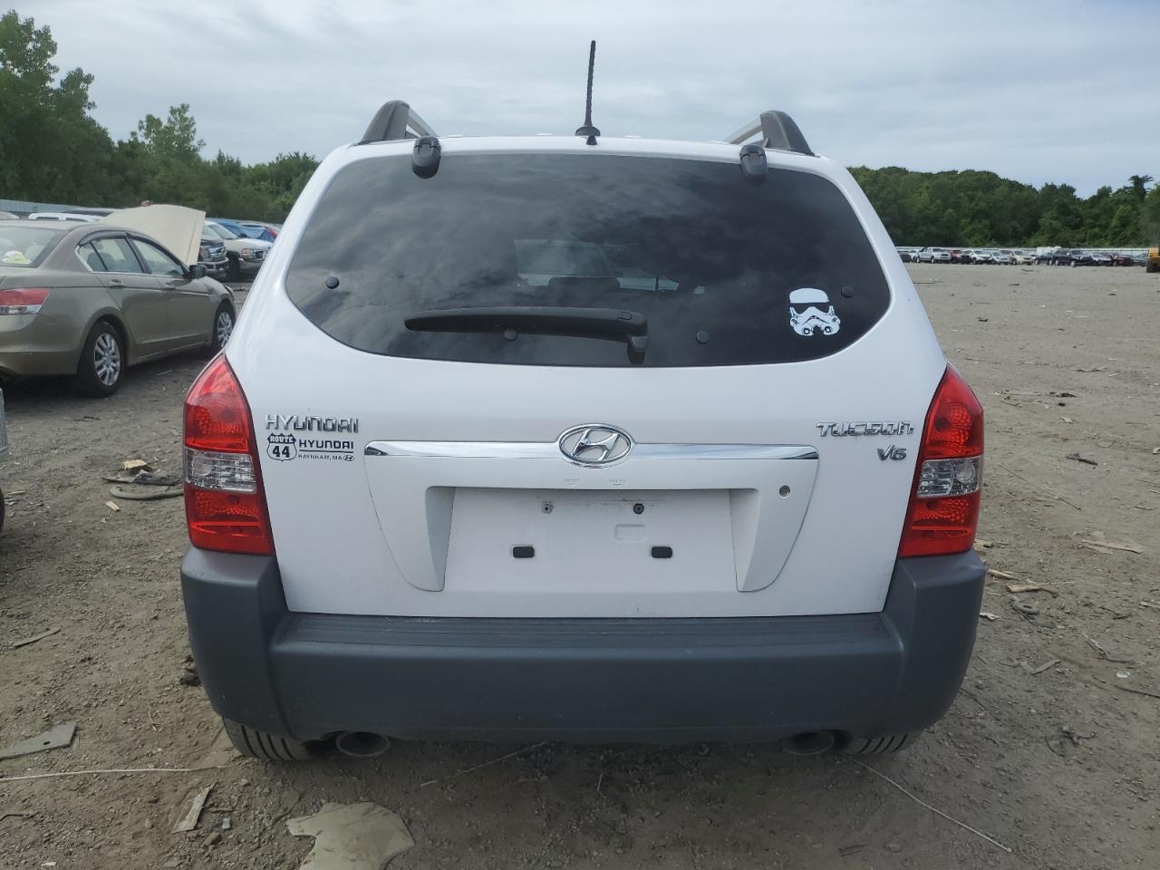2008 Hyundai Tucson Se VIN: KM8JN12D78U872977 Lot: 61232215