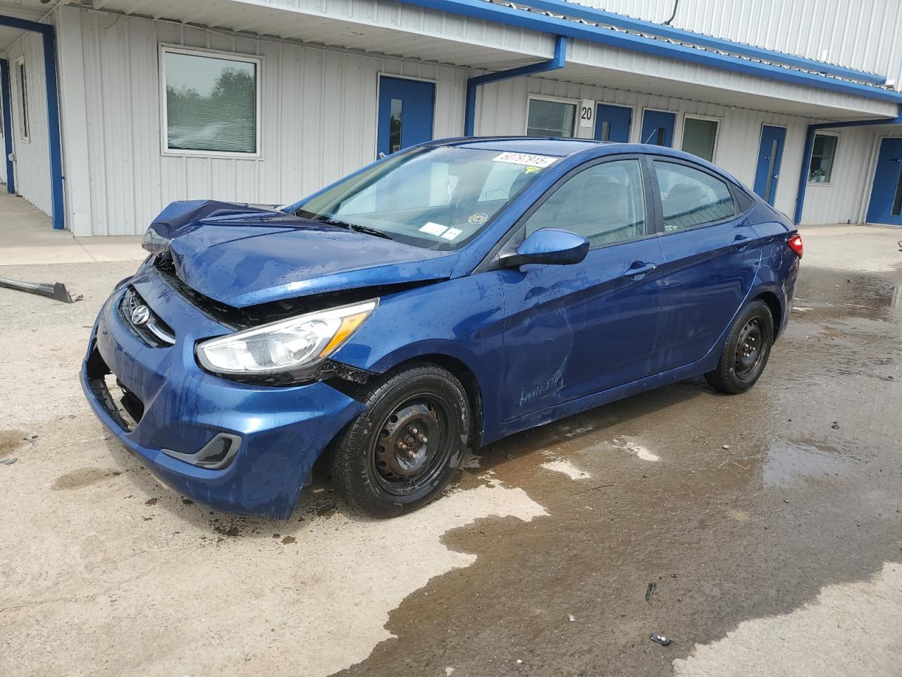 2015 Hyundai Accent Gls იყიდება Central Square-ში, NY - Front End