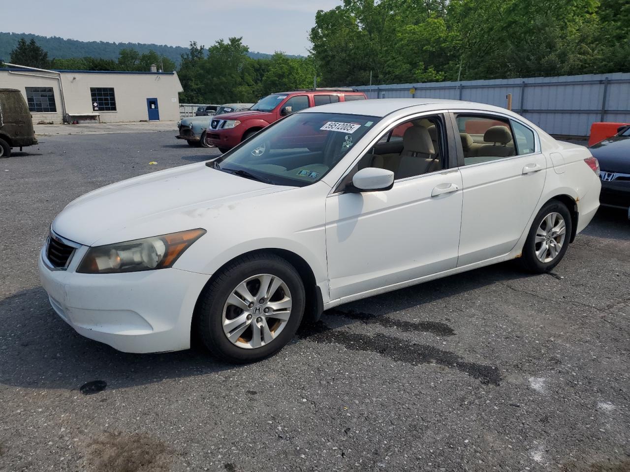 2008 Honda Accord Lxp zu verkaufen in Grantville, PA - Side