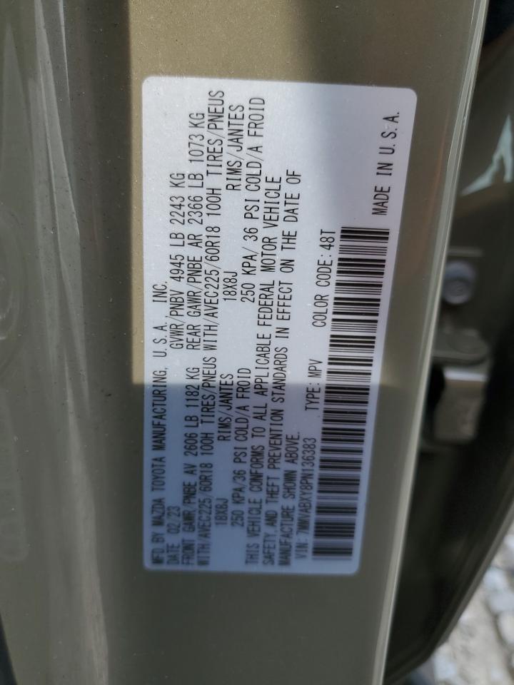 2023 Mazda Cx-50 Base VIN: 7MMVABXY8PN136383 Lot: 62265055