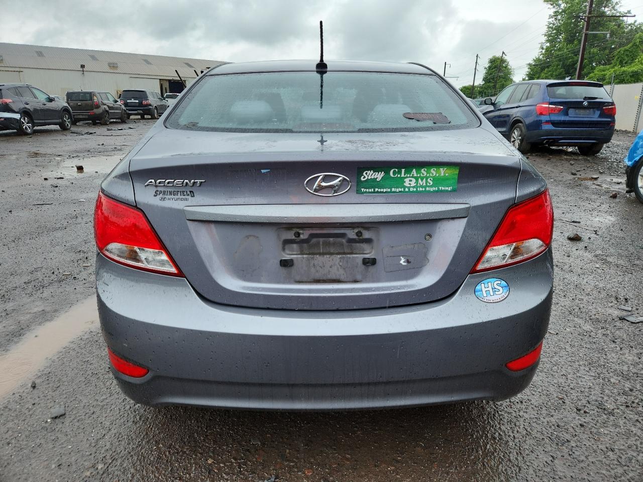 2016 Hyundai Accent Se VIN: KMHCT4AE3GU078129 Lot: 62379895