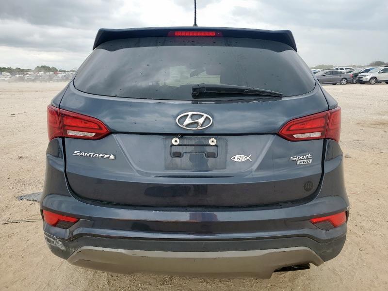  HYUNDAI SANTA FE 2018 Granatowy