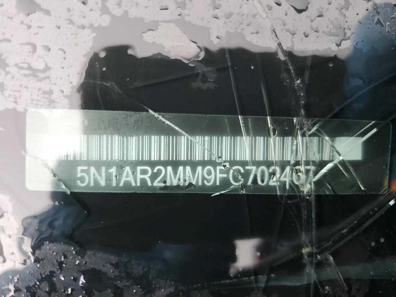2015 Nissan Pathfinder S VIN: 5N1AR2MM9FC702467 Lot: 59638575