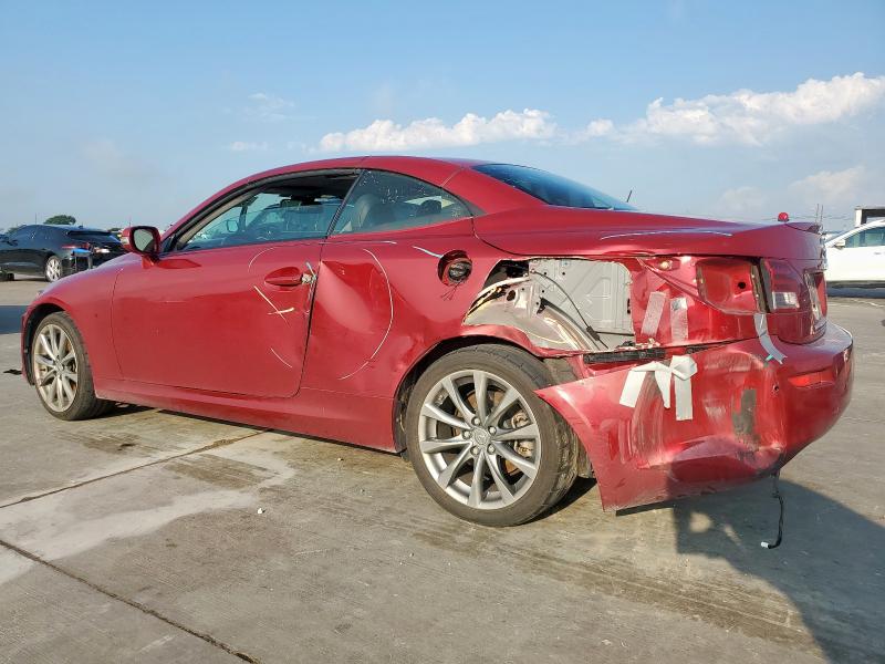  LEXUS IS 2015 Czerwony