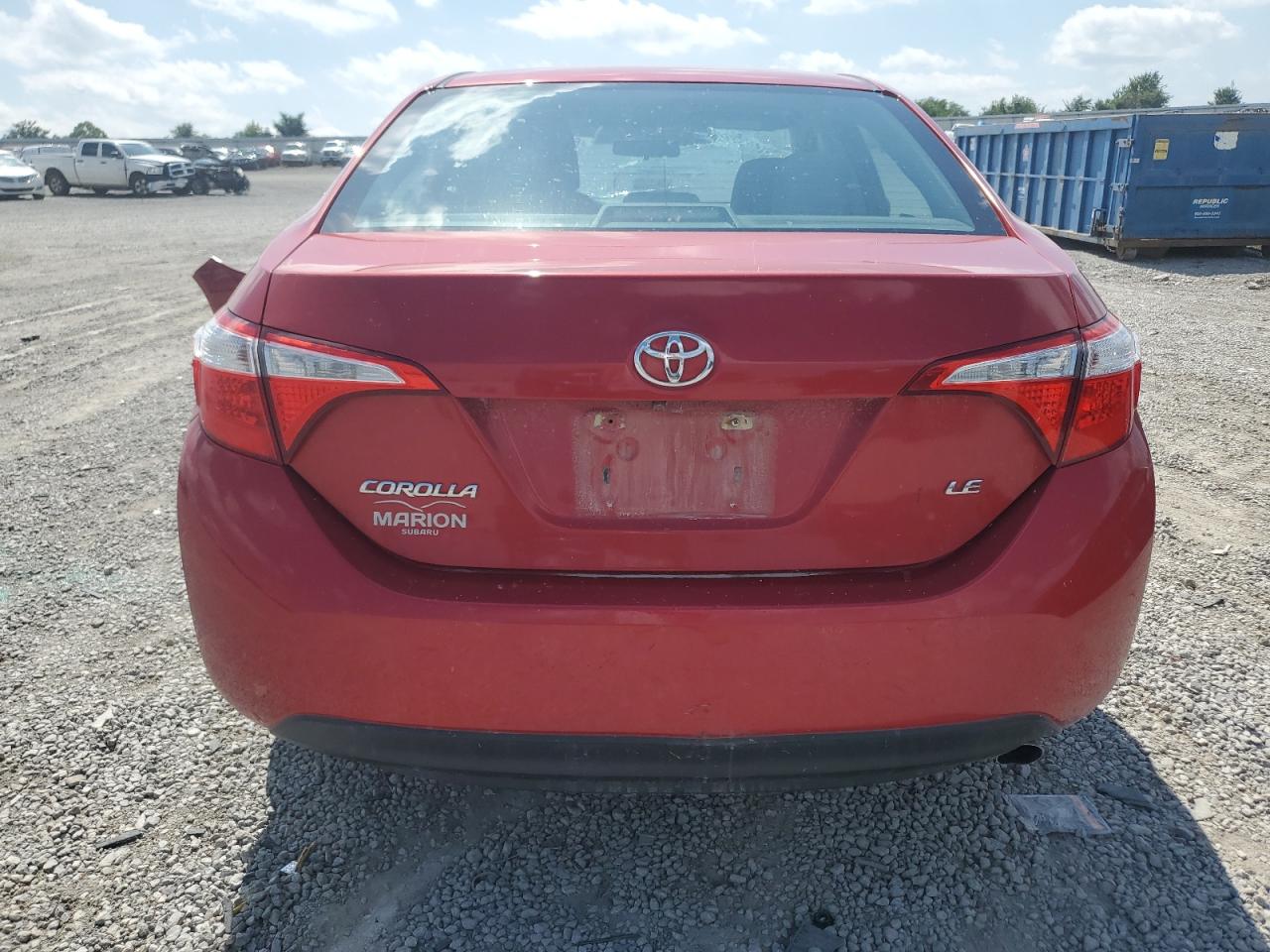 2016 Toyota Corolla L VIN: 5YFBURHE3GP401253 Lot: 63082625