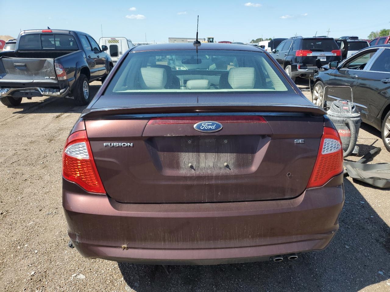 2012 Ford Fusion Se VIN: 3FAHP0HA0CR193143 Lot: 62696565