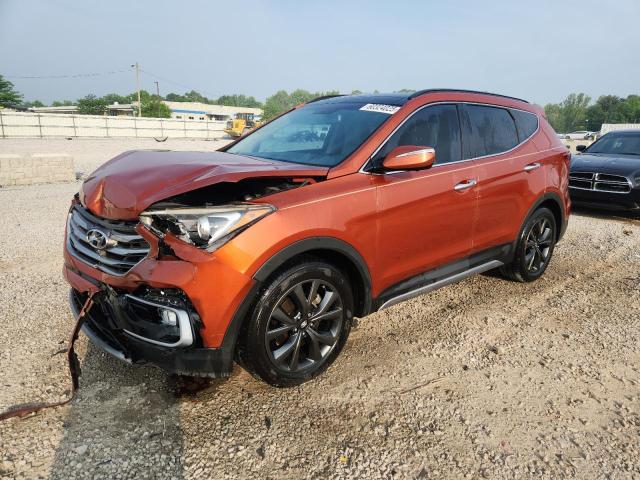  HYUNDAI SANTA FE 2018 Оранжевий