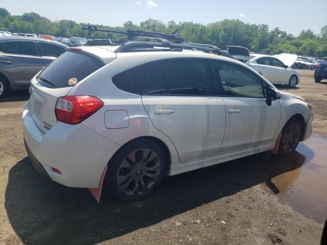 Crossovers SUBARU IMPREZA 2016 Biały