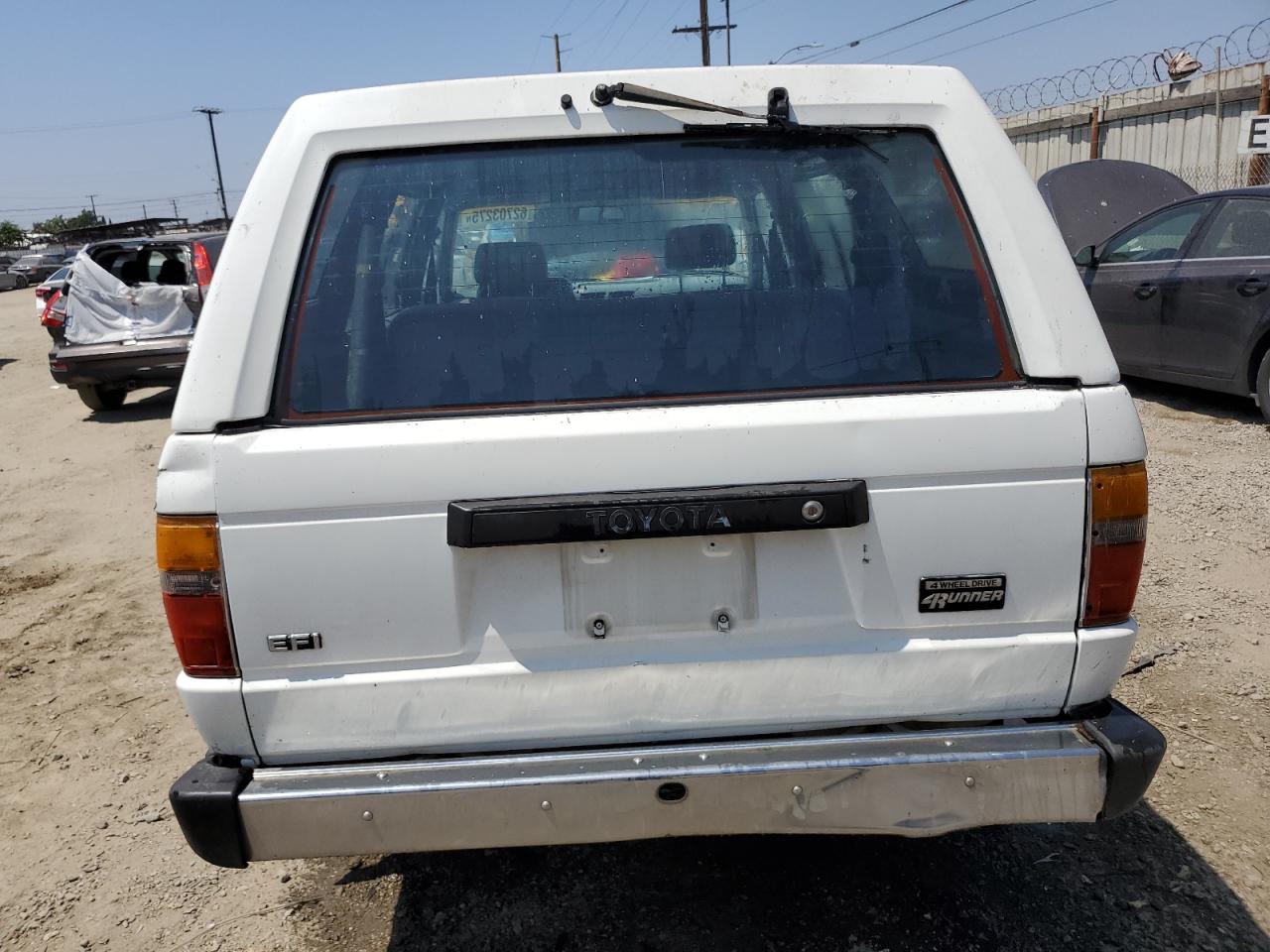 TOYOTA 4RUNNER 1989 VIN JT3VN66W5K0036179 photo 6