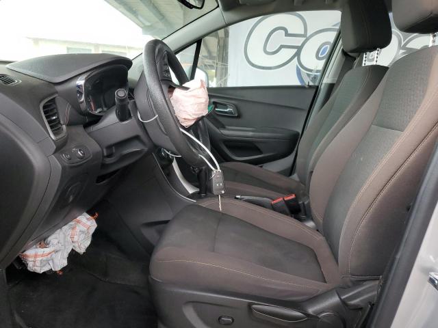  CHEVROLET TRAX 2017 Silver