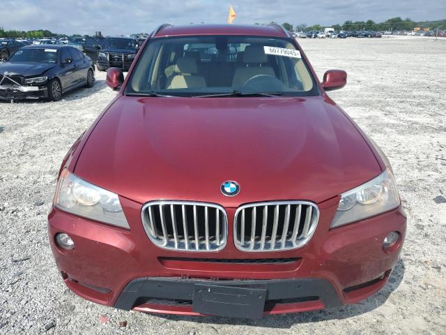 Паркетники BMW X3 2014 Красный