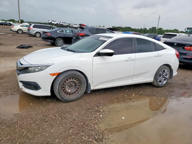 Седаны HONDA CIVIC 2016 Белы