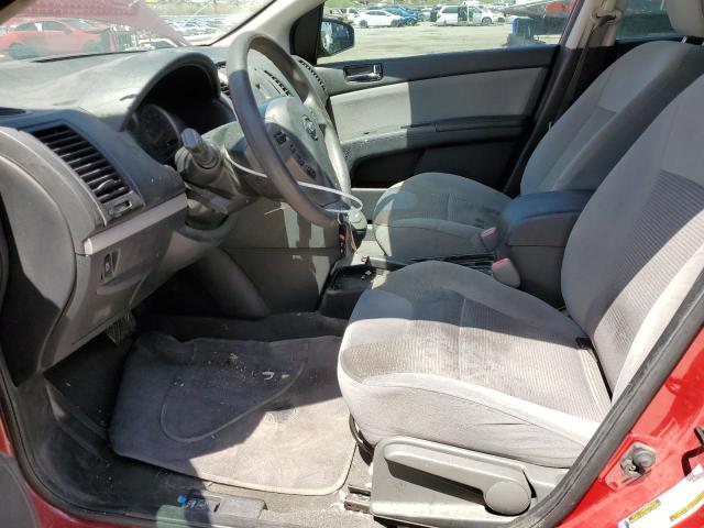 Sedans NISSAN SENTRA 2012 Czerwony