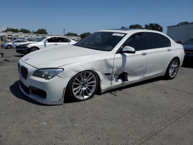  BMW 7 SERIES 2014 White