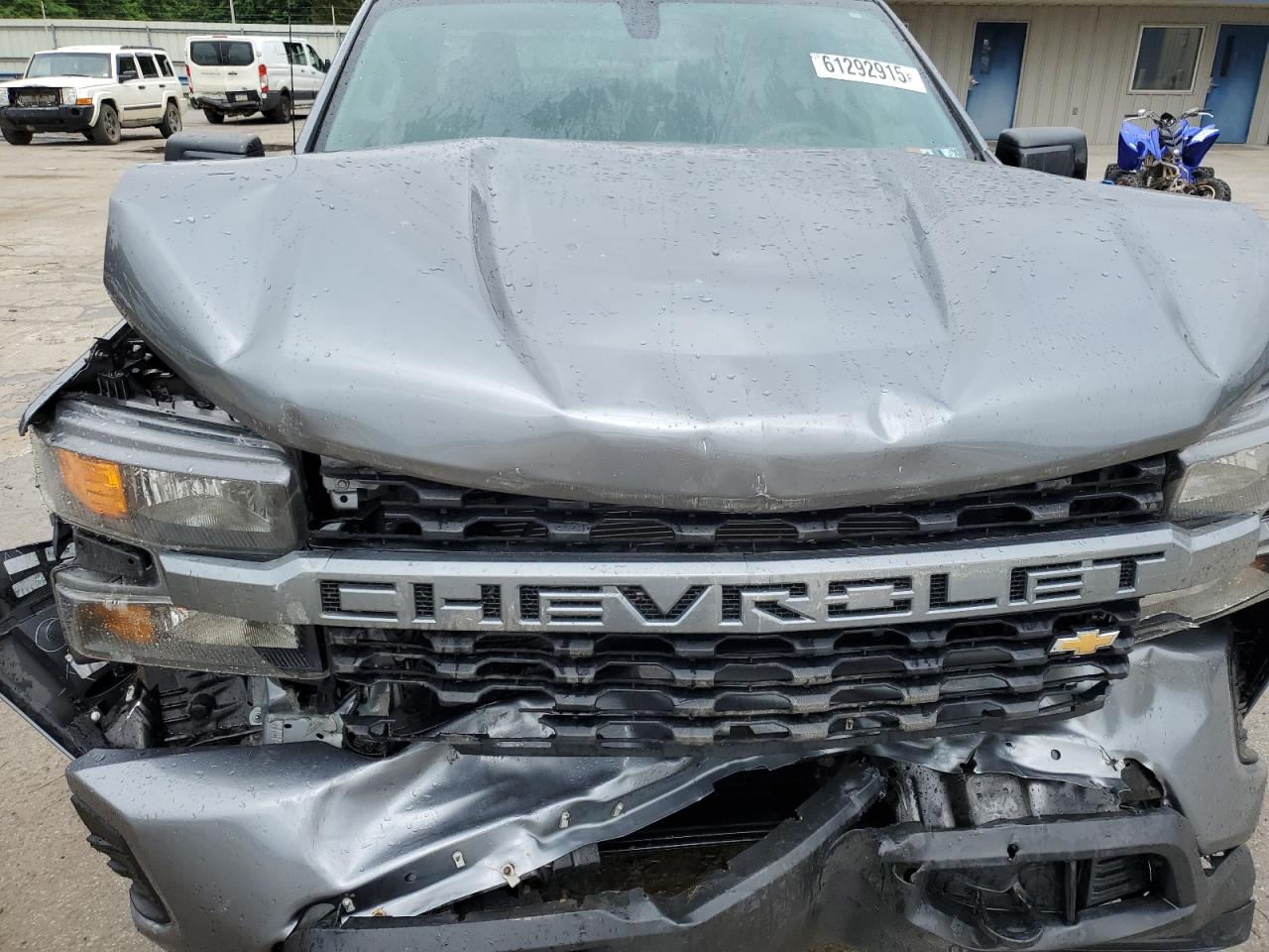 2021 Chevrolet Silverado K1500 Custom VIN: 3GCUYBEF2MG131743 Lot: 61292915