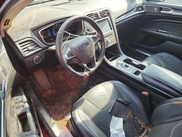  FORD FUSION 2019 Czerwony