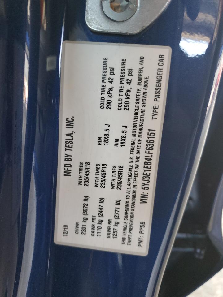 Фото: 5YJ3E1EB4LF636151 - 13