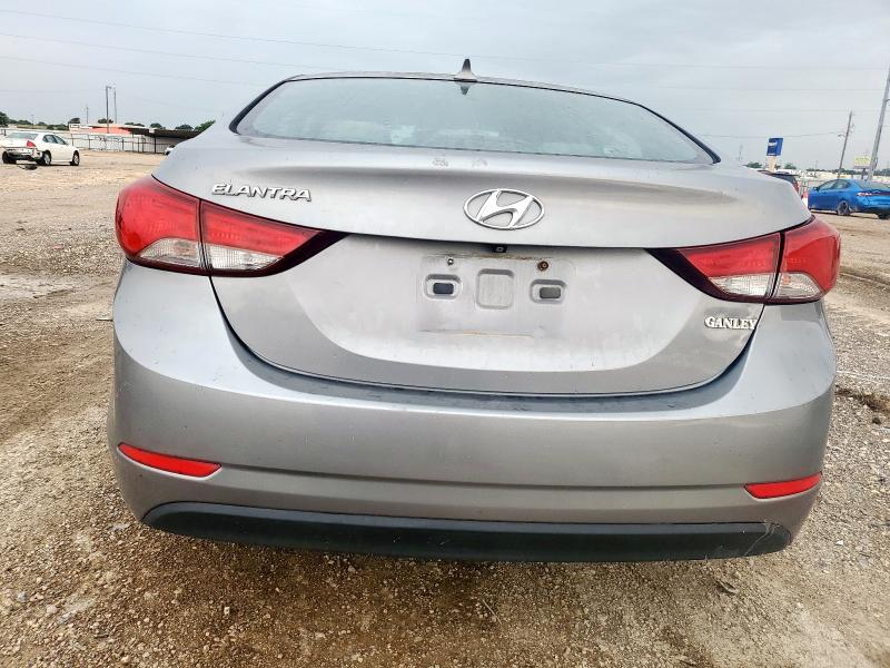  HYUNDAI ELANTRA 2014 Серебристый