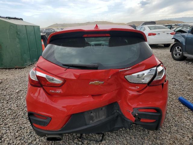  CHEVROLET CRUZE 2017 Красный
