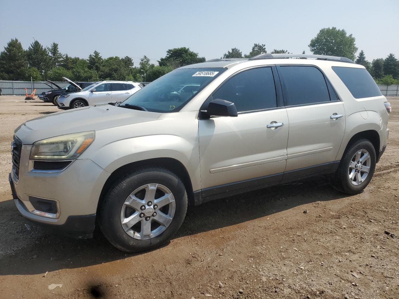 2013 Gmc Acadia Sle للبيع في Elgin، IL - Front End