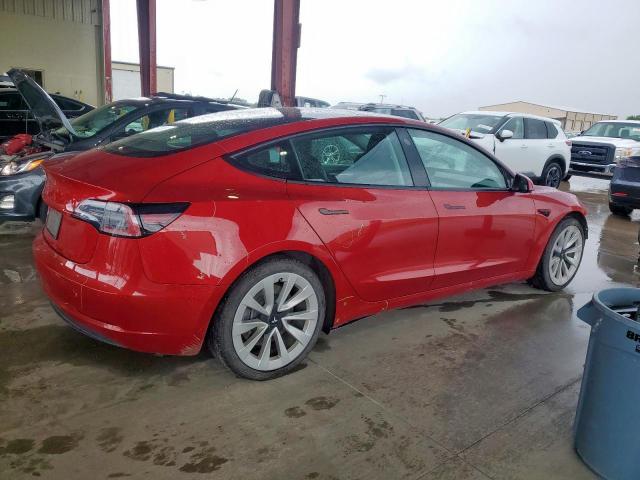  TESLA MODEL 3 2022 Red