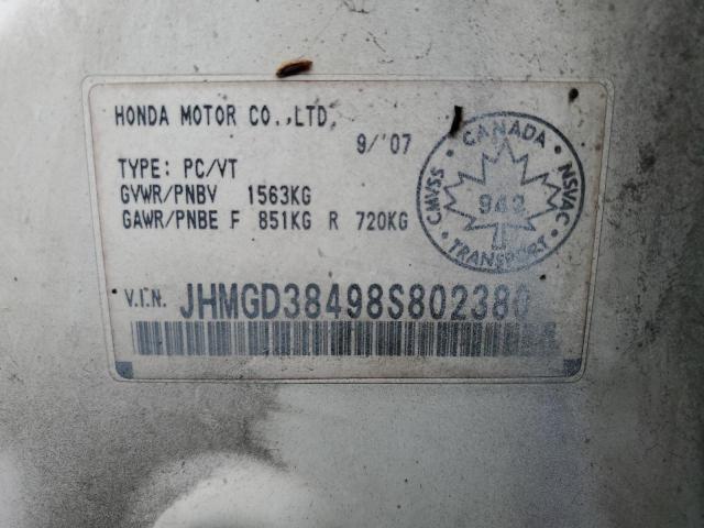 2008 HONDA FIT   