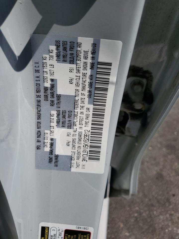 2019 Toyota Yaris L VIN: 3MYDLBYV5KY523612 Lot: 62820305