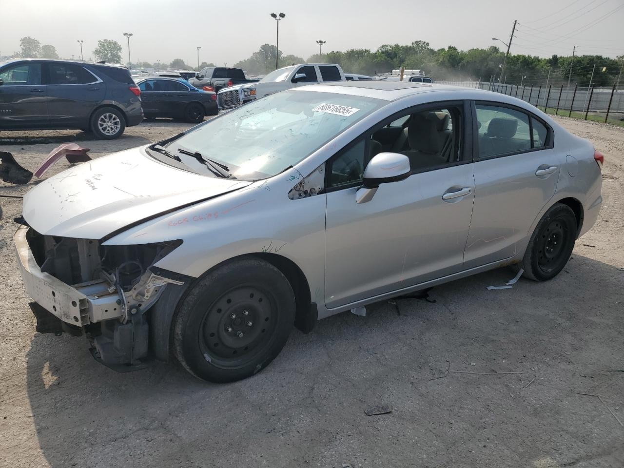 2013 Honda Civic Lx for Sale in Indianapolis, IN - Front End
