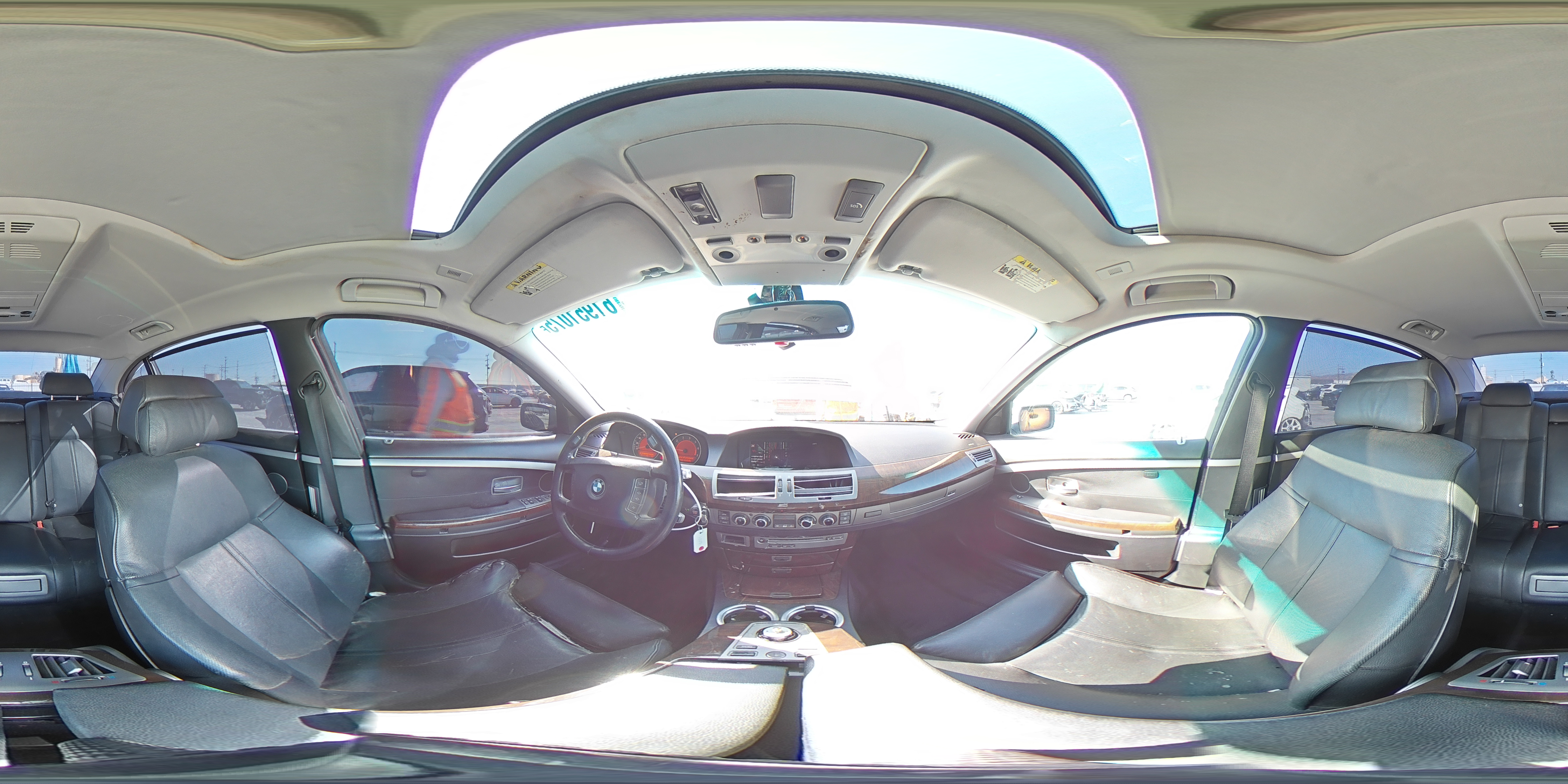 2006 BMW 750 Li VIN: WBAHN83546DT38090 Lot: 61951075