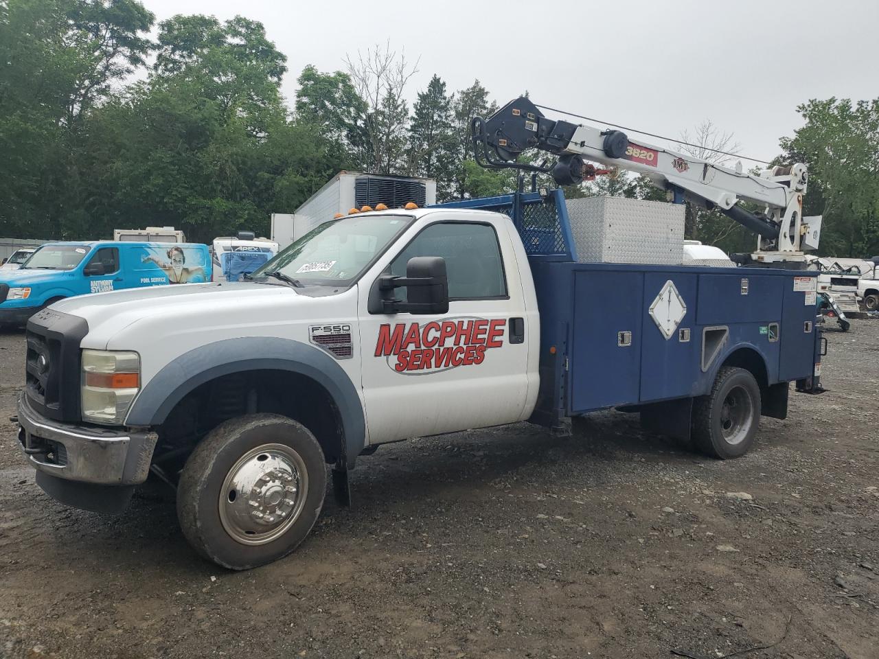 2009 Ford F550 Super Duty for Sale in Pennsburg, PA - Burn - Engine