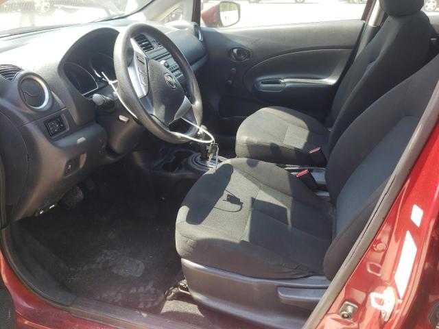  NISSAN VERSA 2017 Czerwony