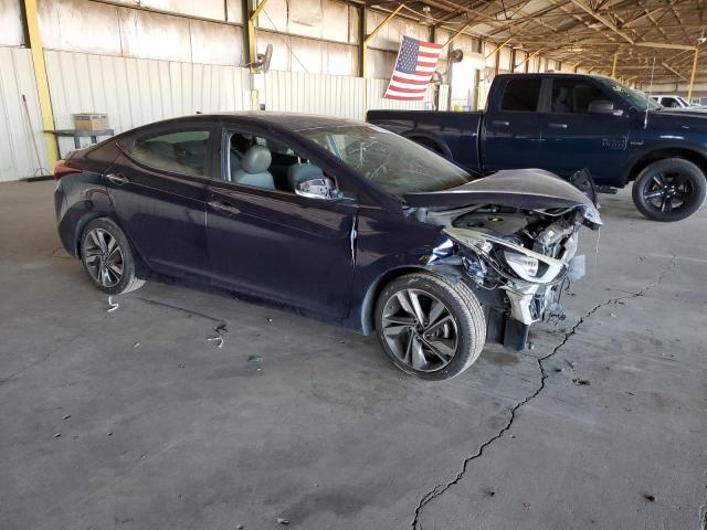  HYUNDAI ELANTRA 2014 Granatowy