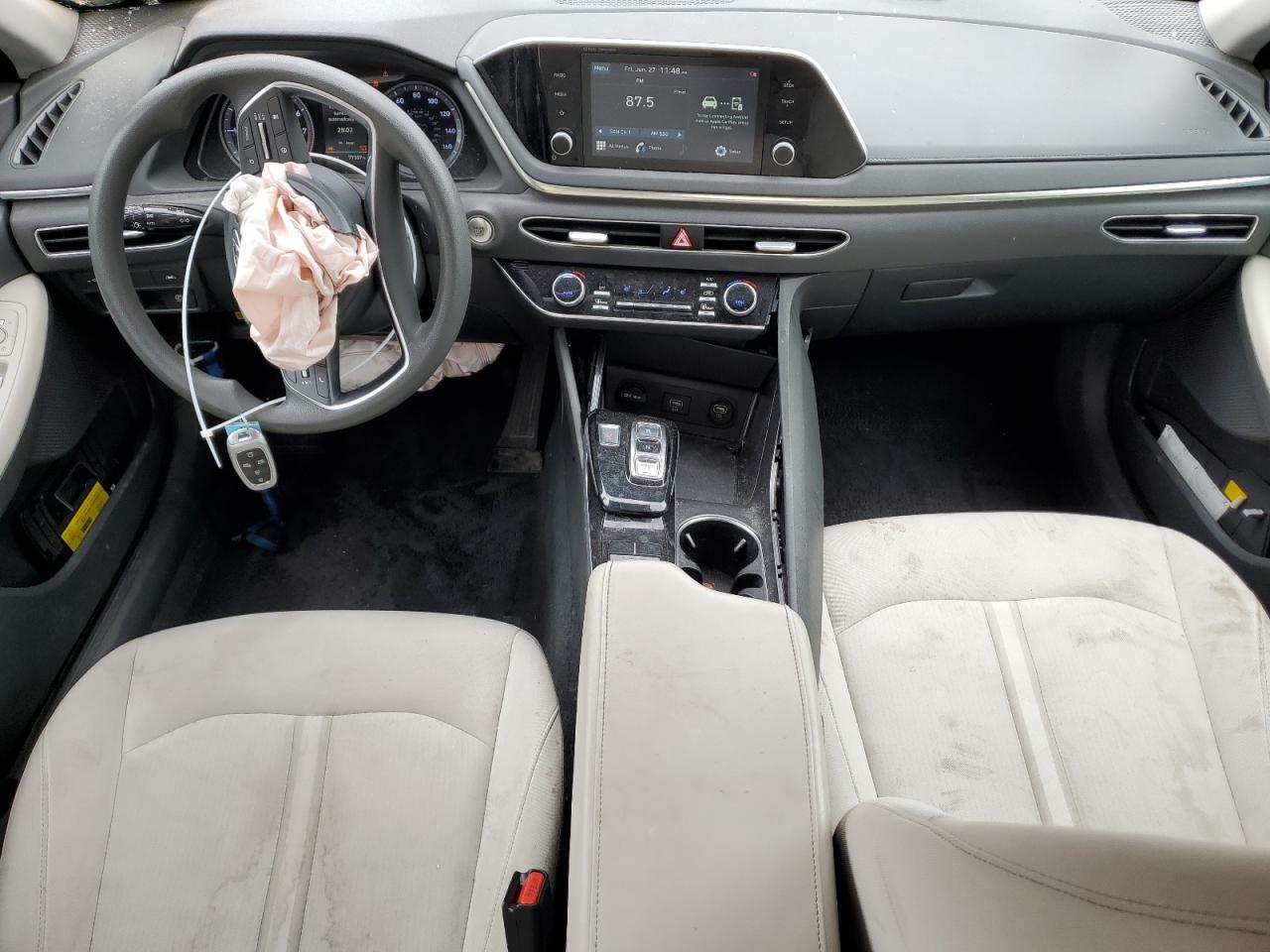 2021 Hyundai Sonata Sel VIN: KMHL64JA3MA143482 Lot: 56644745