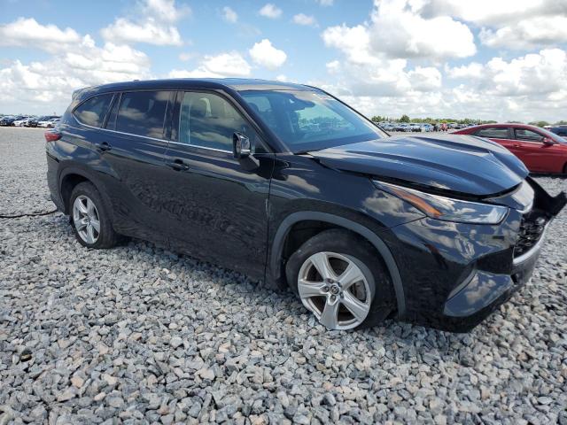  TOYOTA HIGHLANDER 2022 Czarny