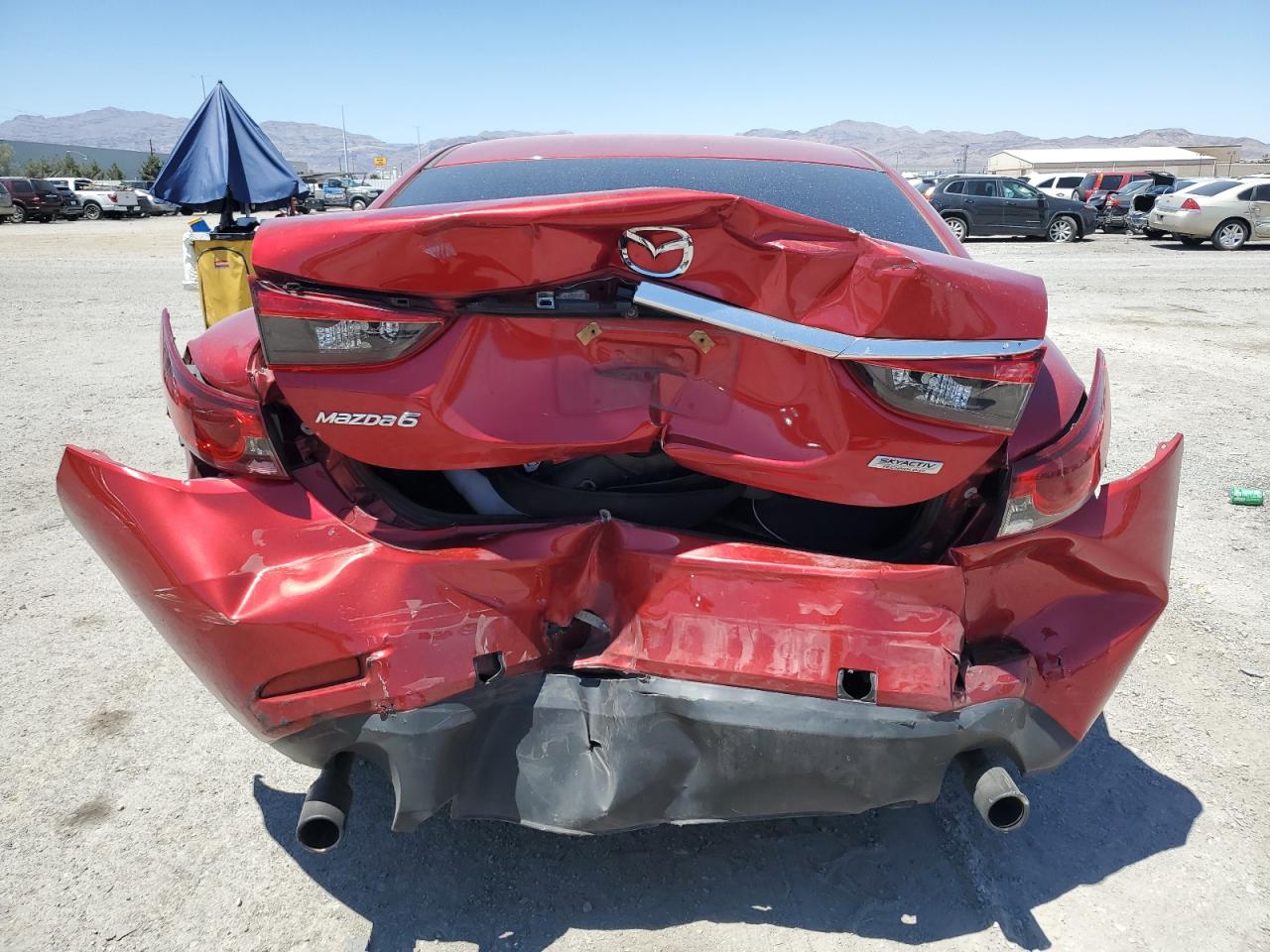 2016 Mazda 6 Touring VIN: JM1GJ1V5XG1474094 Lot: 61376455
