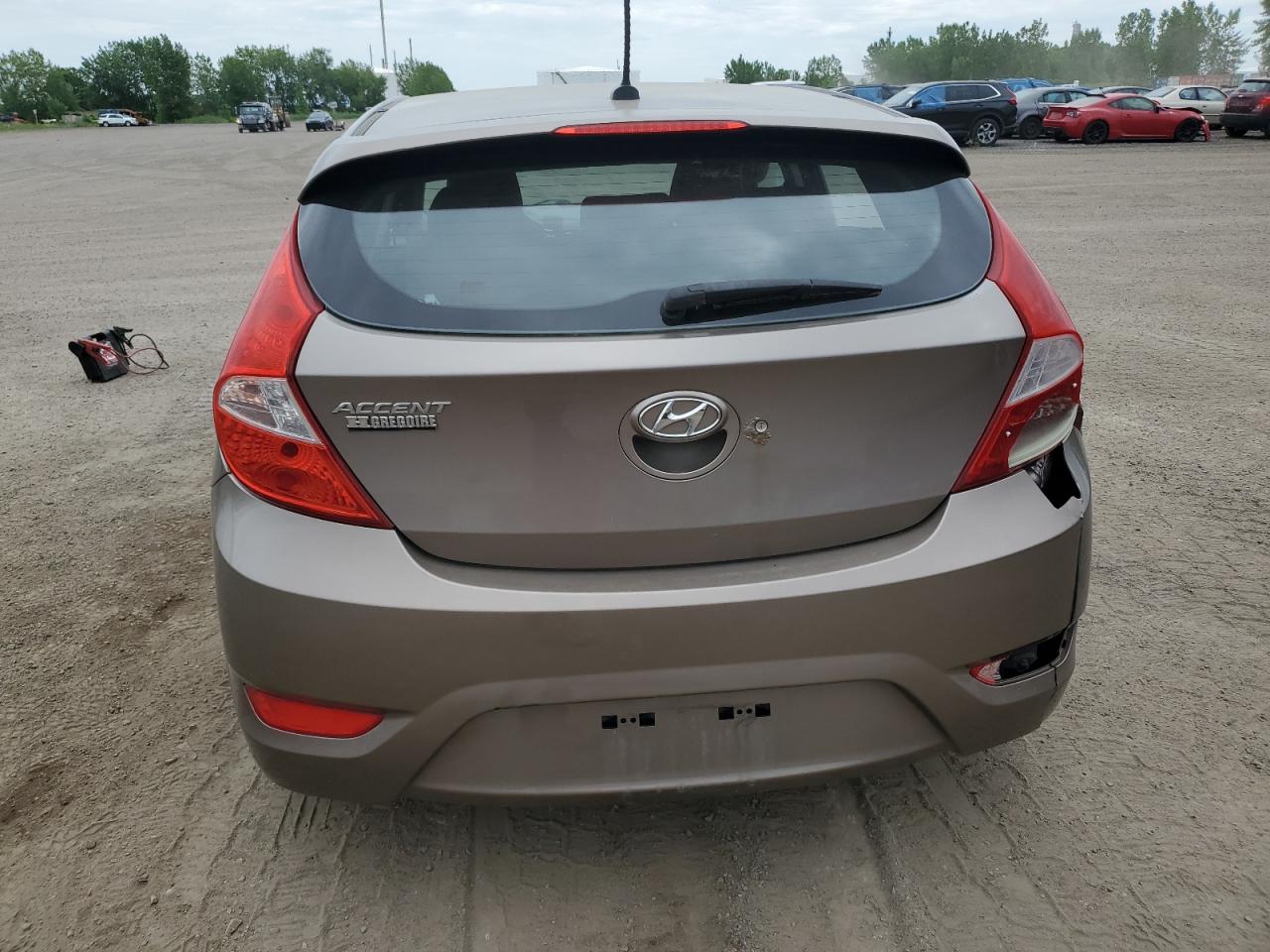 2012 Hyundai Accent Gls VIN: KMHCU5AE0CU049653 Lot: 62464935