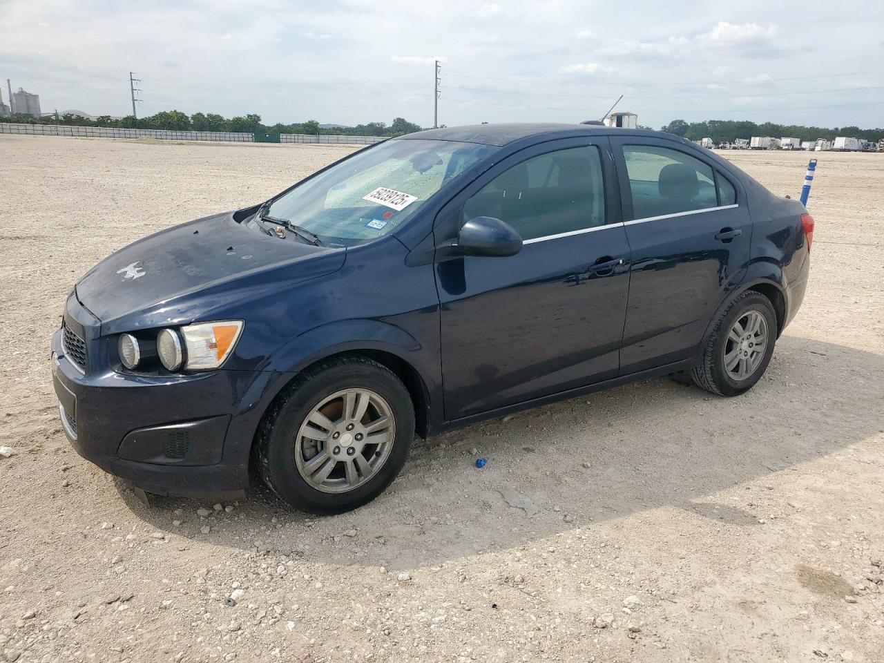 2015 Chevrolet Sonic Lt na sprzedaż w New Braunfels, TX - Hail