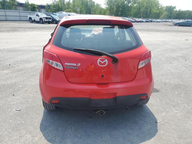  MAZDA 2 2012 Czerwony