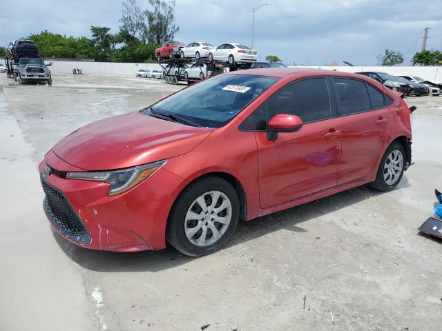  TOYOTA COROLLA 2021 Czerwony