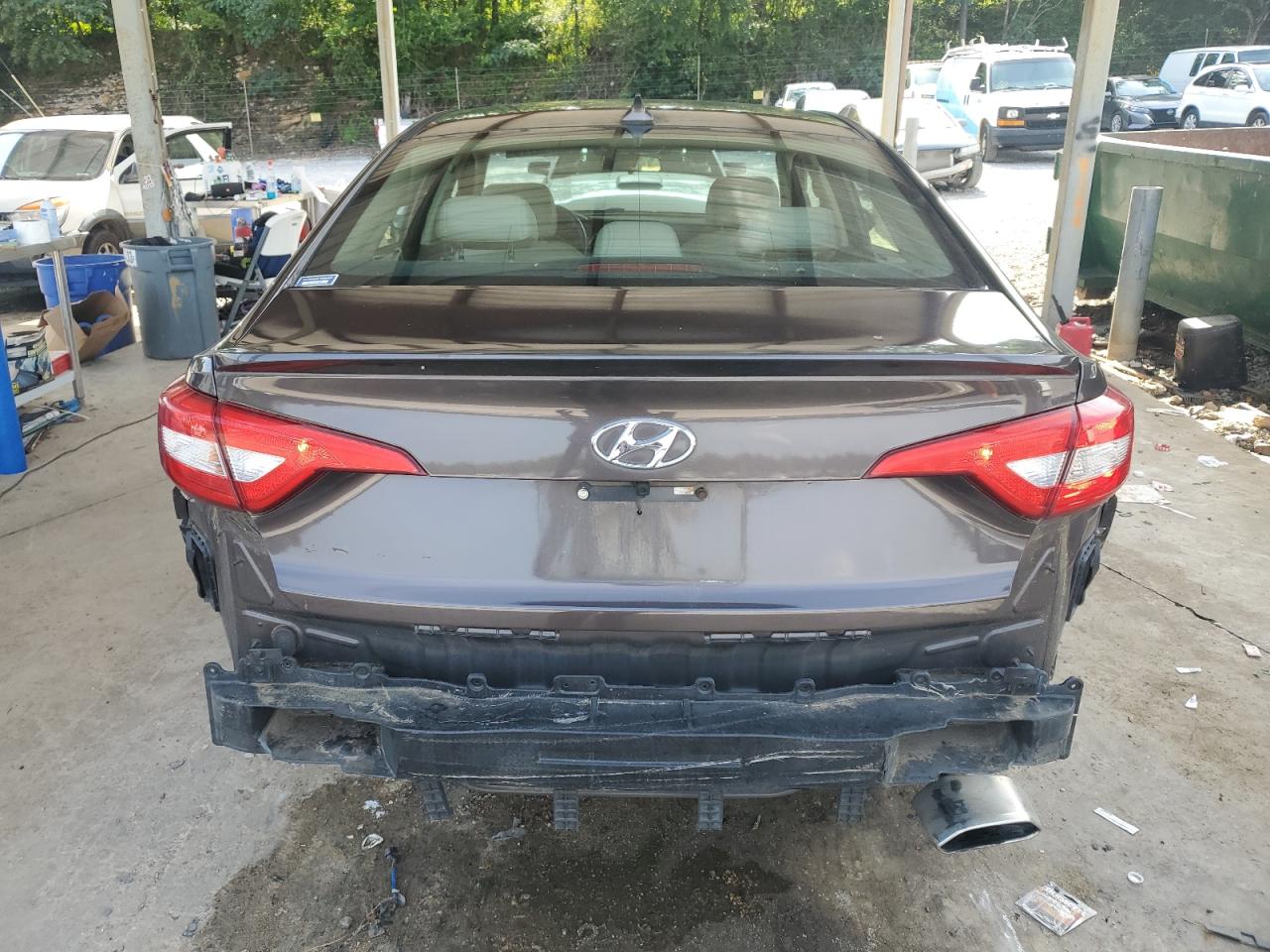 HYUNDAI SONATA 2015 VIN 5NPE24AF4FH036084 zdjęcie 6