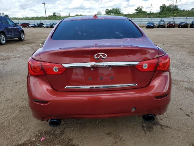  INFINITI Q50 2015 Czerwony